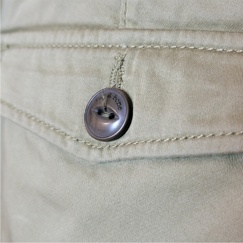 NWT rag & bone Green Moss Field High Rise
Chino Pants Size 23 (fits like 24) - Picture 12 of 16